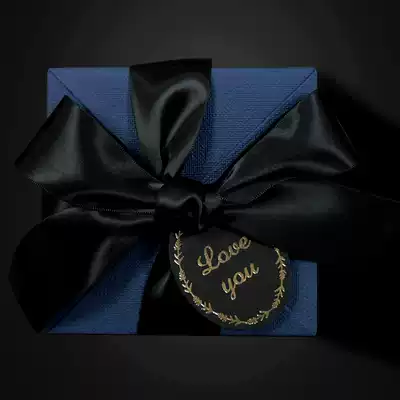 Gift wrapping paper blue large size book cover handmade teacher's Day Birthday gift box gift paper boy chick no two