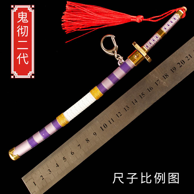 索隆三把刀全解析!黑刀秋水+道一文字+三代鬼彻阎魔,未开刃也能帅炸海贼圈?_游戏_淘宝游戏网