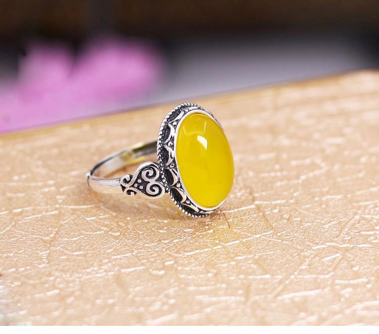 Nhẫn hỗ trợ nhẫn bạc S925 sterling 7 * 9 9 * 12 8 * 10 9 * 11 10 * 14 8 * 12 12 * 14 13 * 16 nhẫn cưới vàng 18k