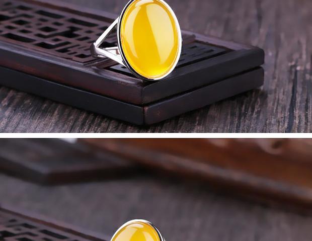 S925 sterling bạc nhẫn trống hỗ trợ 8 * 10 9 * 13 12 * 18 12 * 15 15 * 20 14 * 18 7 * 9 chăm sóc nhẫn nữ - Nhẫn nhẫn calvin klein