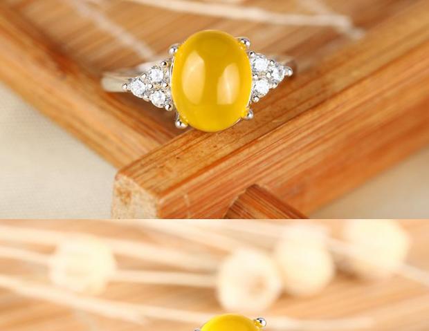 S925 bạc 5 * 7 nhẫn vàng trắng nữ hỗ trợ trống 7 * 9 đá quý sáp ong mở 6 * 8 nhẫn hỗ trợ 8 * 10 mẫu nhẫn nam đẹp