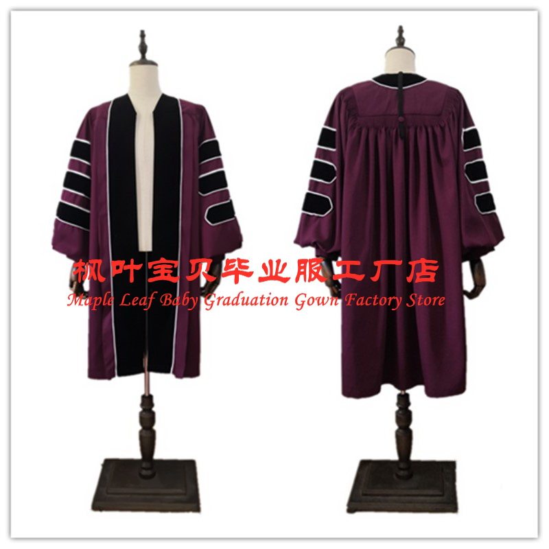 🎓高端学位博士服+国外导师服 USA博士后服饰定制，院士服phd毕业服专属仪式感！ -学生校服-淘宝好物网