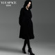 Yue Space Long Sheep Shear Women's Coat Cape Jacket Wool Hooded Loose Retro Thickened Winter Design Original