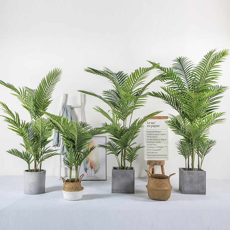 Nordic emulated green plant Tail Sunflower Tail Sunflower Hawaiian Sunflower Home Mall Hotel Shop Window Indoor Floor Potted-Taobao