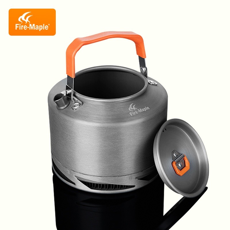 Fire Maple XT2 Outdoor Picnic Set Hot Boiling Kettle Coffee Pot Camping Boiling Water Brew TeaPot 1.5L Large Capacity Wild