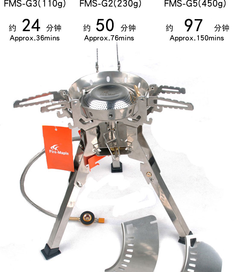 [giá hoạt động] Fire Maple Titan đội ngoài trời bếp lò đầu bếp cắm trại bếp gas bếp lò dã ngoại - Bếp lò / bộ đồ ăn / đồ nướng dã ngoại bình gas namilux