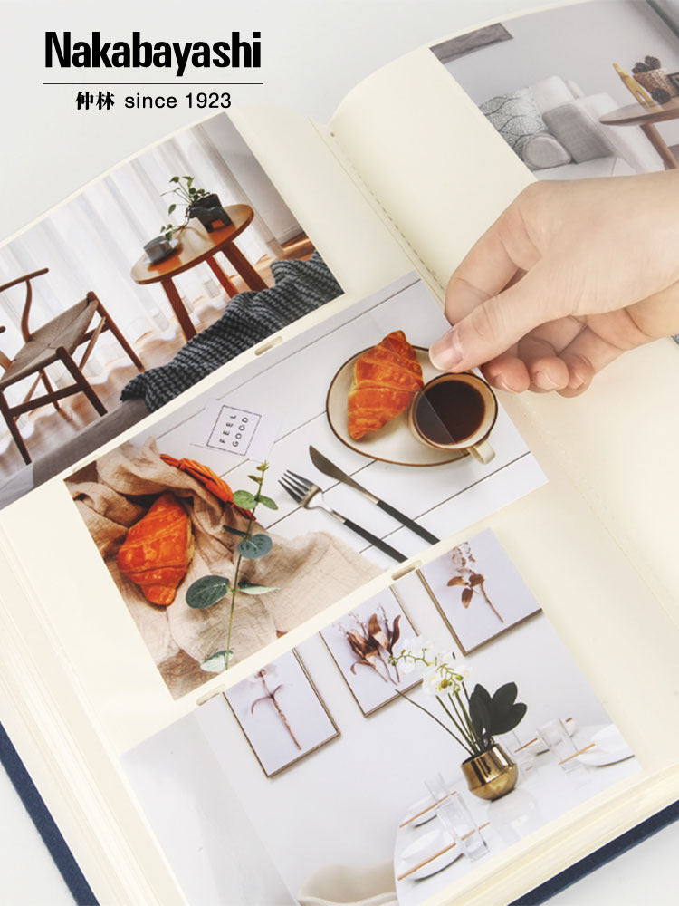 Japanese Ncl Photo Album 6inch Page Insert-Type Family Memory Album Handmade Couple Photo Book Japanese Simple Style
