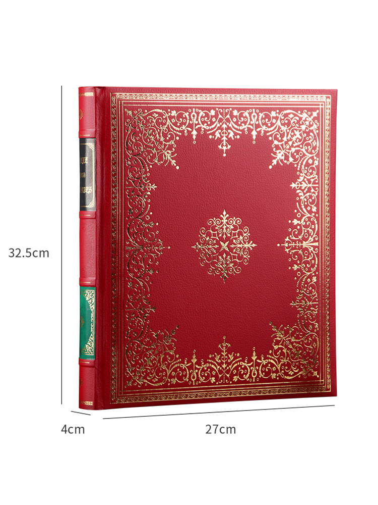 Japanese Ncl Leather Photo Album Commemorative Album DIY Handmade Adhesive Collection Album Large Capacity Mixed Family Photo Album