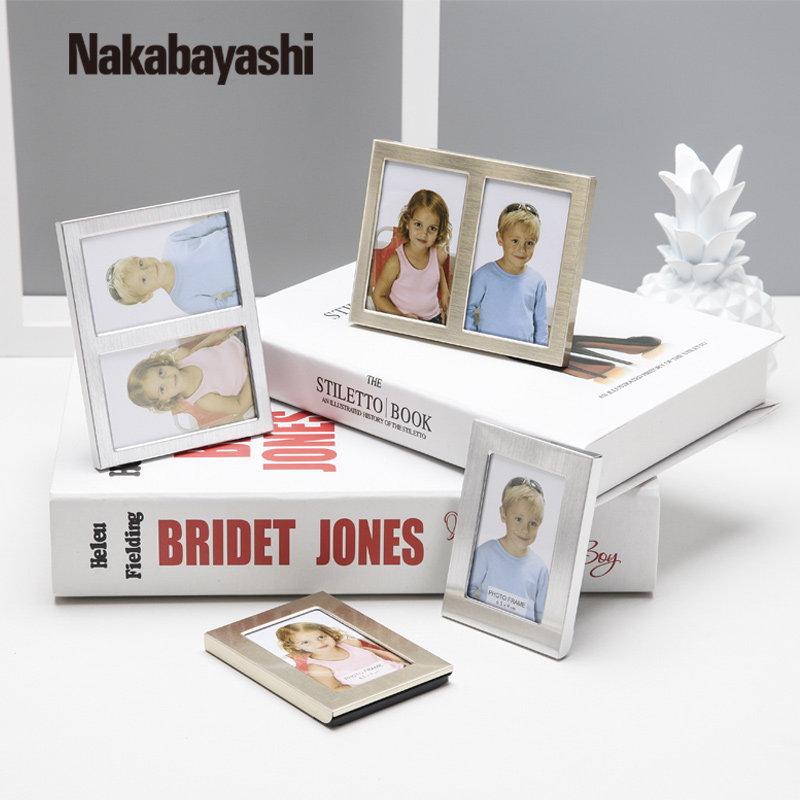 NCL magnetic metal photo frame sticker magnet Magnet adsorption sticker wall photo personality creative refrigerator sticker photo frame