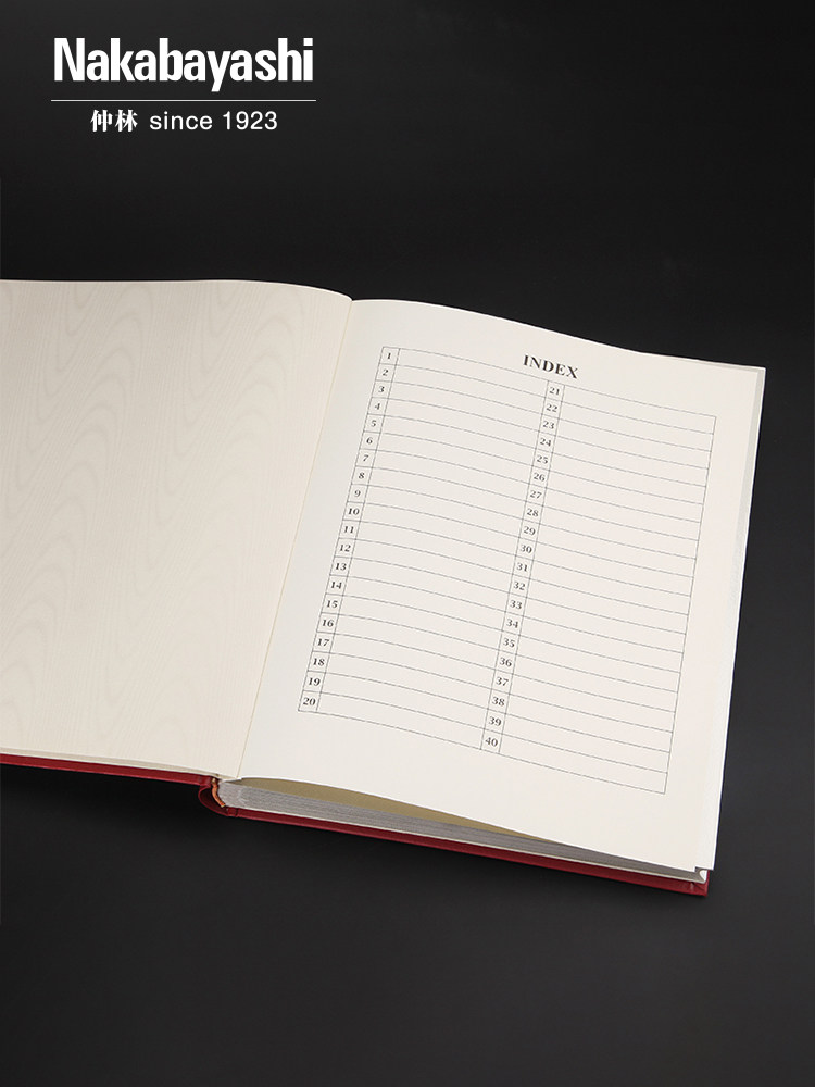 Japanese Ncl Leather Photo Album Commemorative Album DIY Handmade Adhesive Collection Album Large Capacity Mixed Family Photo Album