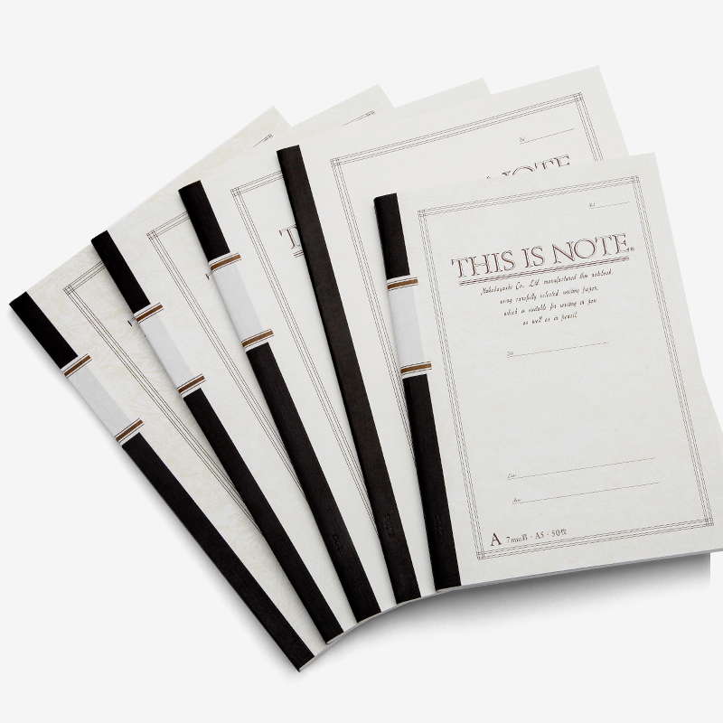 nakabayashi Zhonglin imported notebook notepad thickened B5 80 pages threaded book simple soft copy college students with creative book business office study thickened diary