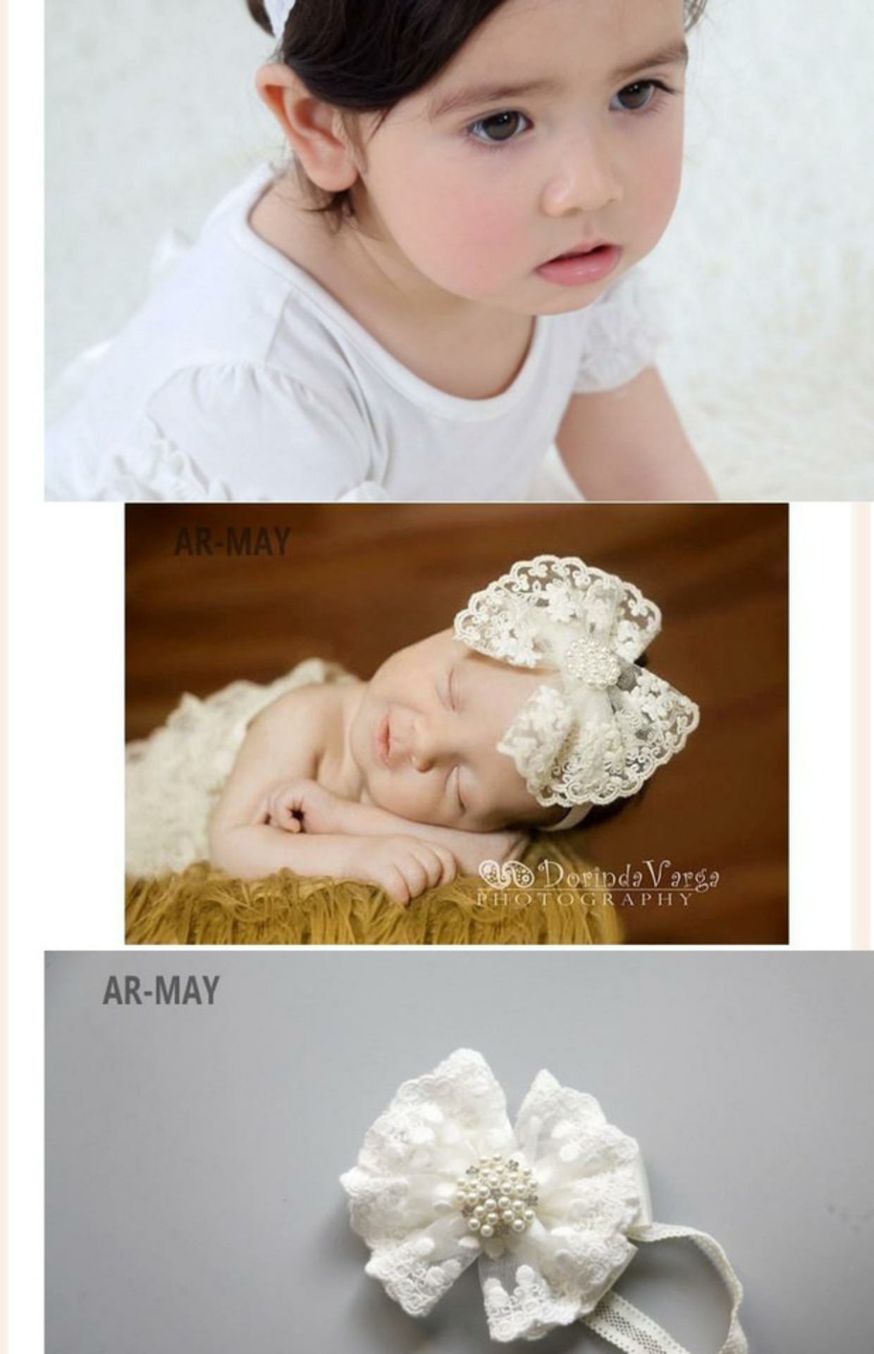 Sơ sinh tóc băng tóc tai thỏ tai nữ bé tóc băng mũ đầy đủ trăng bé bé công chúa tóc phụ kiện dây buộc tóc cute