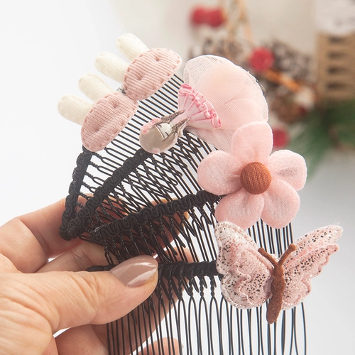 Детский милый аксессуар для волос, демисезонная челка, шпильки для волос для принцессы, популярно в интернете