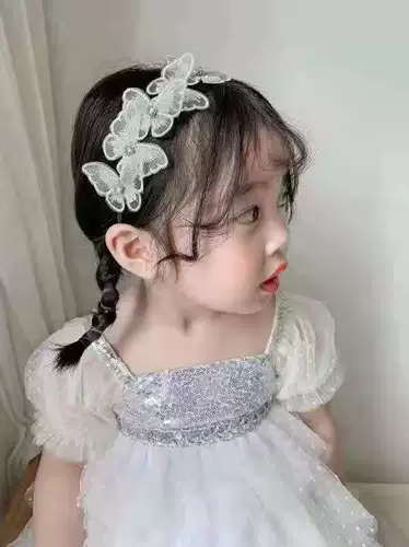 Трехмерный ободок для принцессы, милый аксессуар для волос, популярно в интернете, в корейском стиле