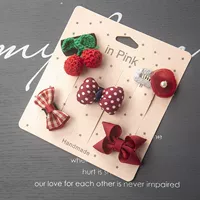 Бордовые щипцы, 5 штуки