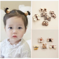 Резинка для волос цвета хаки с кольцом на палец + 5 безопасных зажимов.