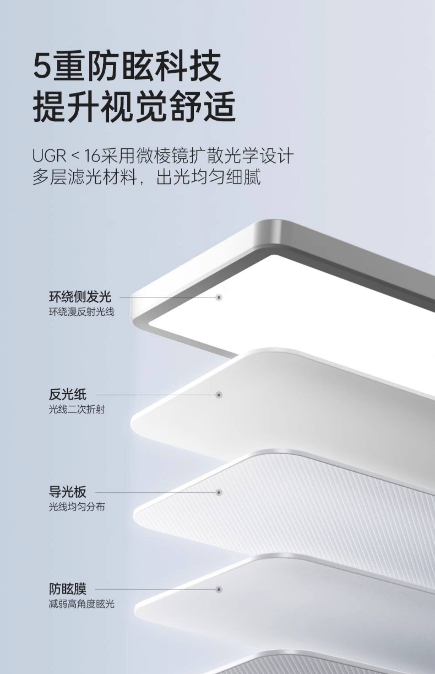 落地护眼灯 护童落地护眼灯落地立式全光谱台灯儿童学习阅读智能天幕光大路灯 Totguard