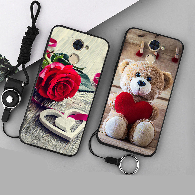 华为畅享7plus手机壳畅想7 Plus保护套软壳TRT-AL00A磨砂全包