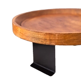 Поднос для подлокотника дивана из цельного дерева, прикрепленный к подлокотнику дивана, поднос для чая, поднос для хранения закусок, маленький артефакт для квартиры