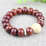 Креативный браслет из сандалового дерева, аксессуар из розового дерева подходит для мужчин и женщин, прямые продажи с завода