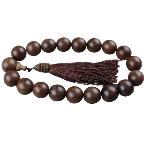 Подвеска из сандалового дерева, четки, зеркало заднего вида, аксессуар из натурального дерева, бусины