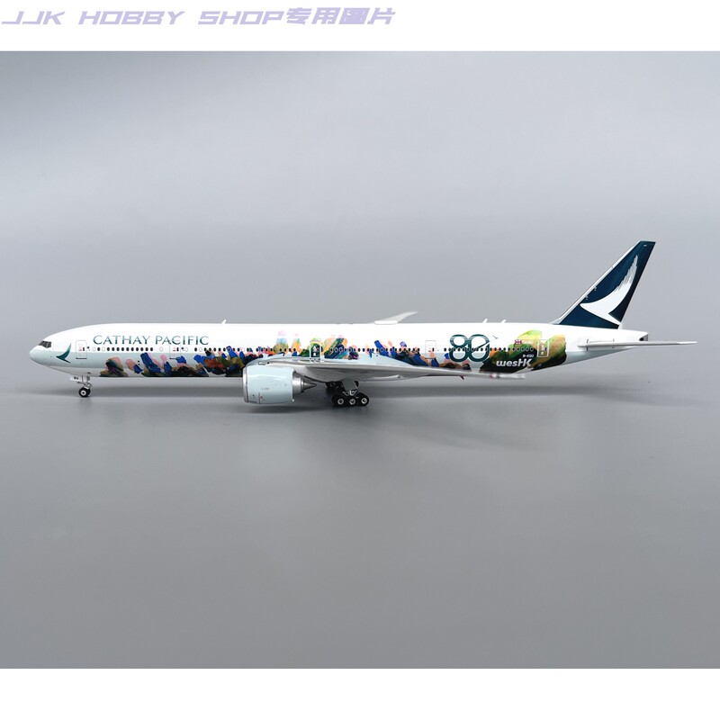 Phoenix 04698 1/400 Cathay Pacific 80Th Anniversary Paint Scheme Boeing 777-300Er B-Kqu