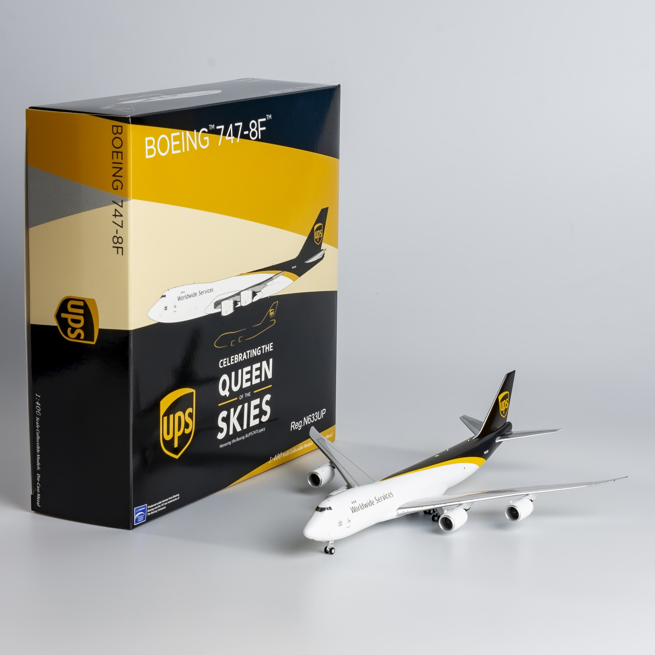 航空機・ヘリコプター UPS 747-8F N633UP 1/400 NG 1/400 United Parcel Service UPS Boeing 747-8F N633UP