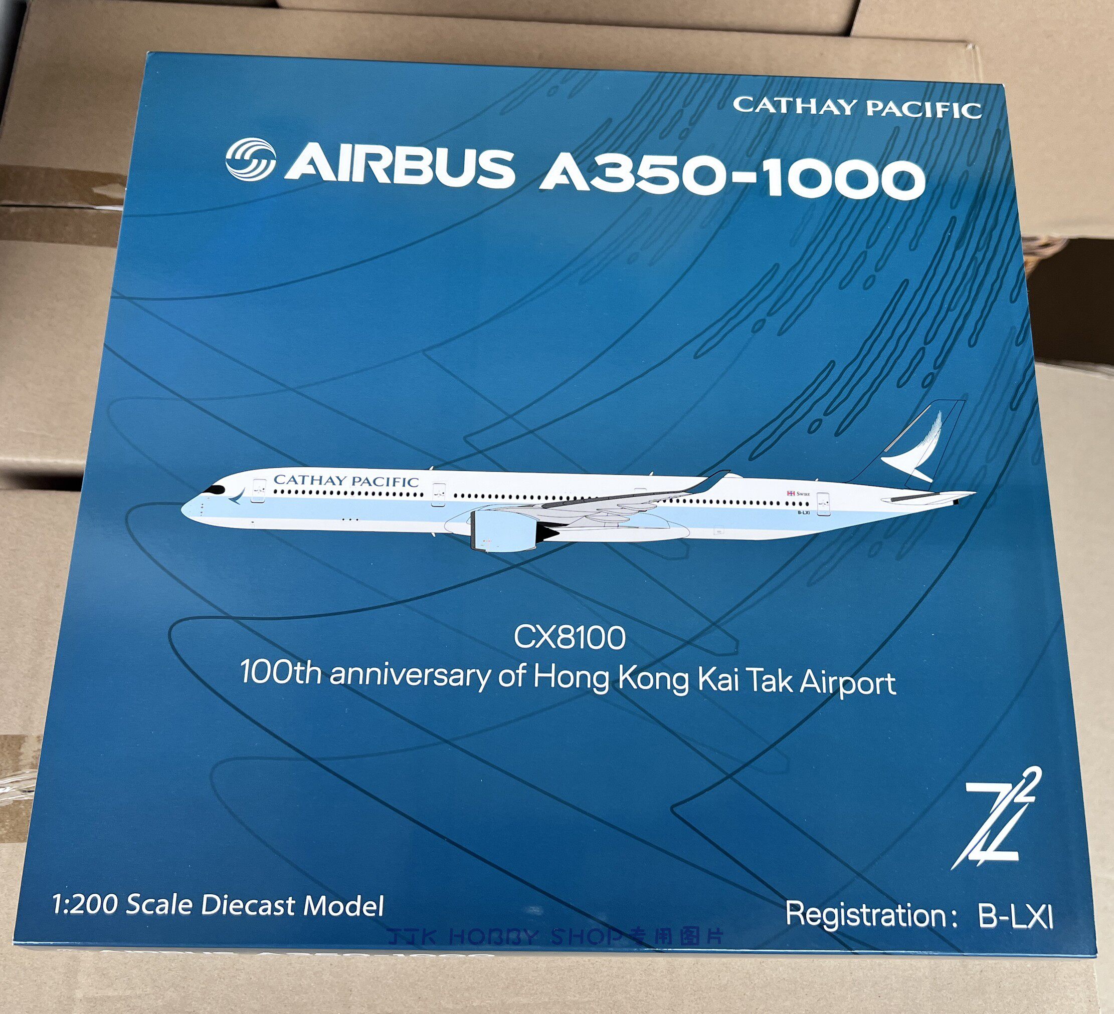 Z² 1/200 Cathay Pacific Airways Airbus A350-1000 B-LXI CX8100