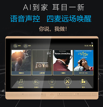 AI voice background music TC-51 power amplifier controller host 7-inch tablet wifi mobile phone stereo control