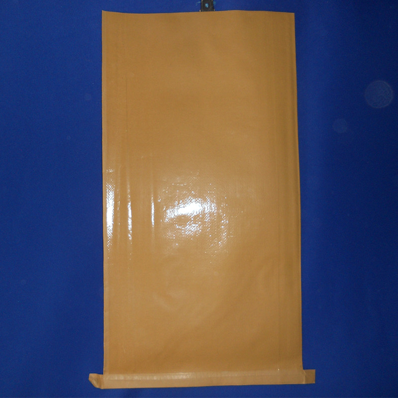 Abrasion-proof paper plastic composite woven bag cover light kraft paper bag chemical bag 25KG plastic granules bag 50 * 80