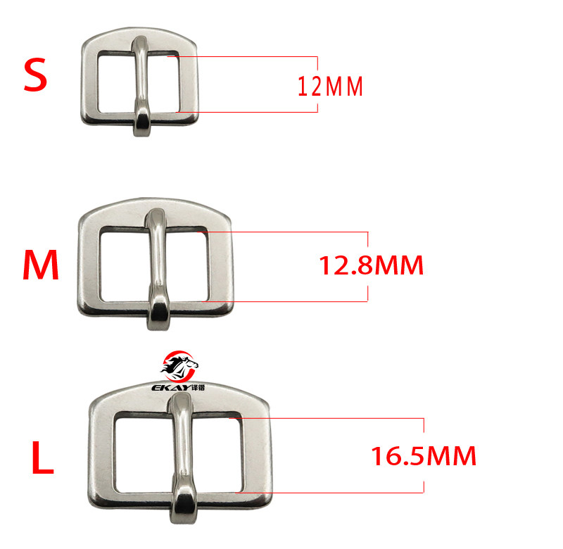Stainless Steel Horse Reins with Mouth Wordbuckle Belt Buckle No Rusty Surface Light