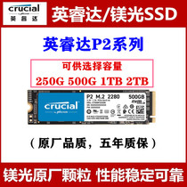 CRUCIAL Magnesium Light P2 250G 500G 1TB 1TB Rueda M 2 NVME Protocol Solid State Hard Disk SSD