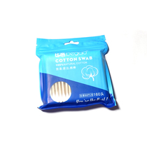 BEGAO than high double-head cotton swab makeup remover cotton swab 80 round head portable