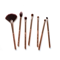 Wonderland Wonderland Makeup Brush Single Eye Shadow Brush Highlight Brush Eyebrow Brush Rose Gold Short Portable