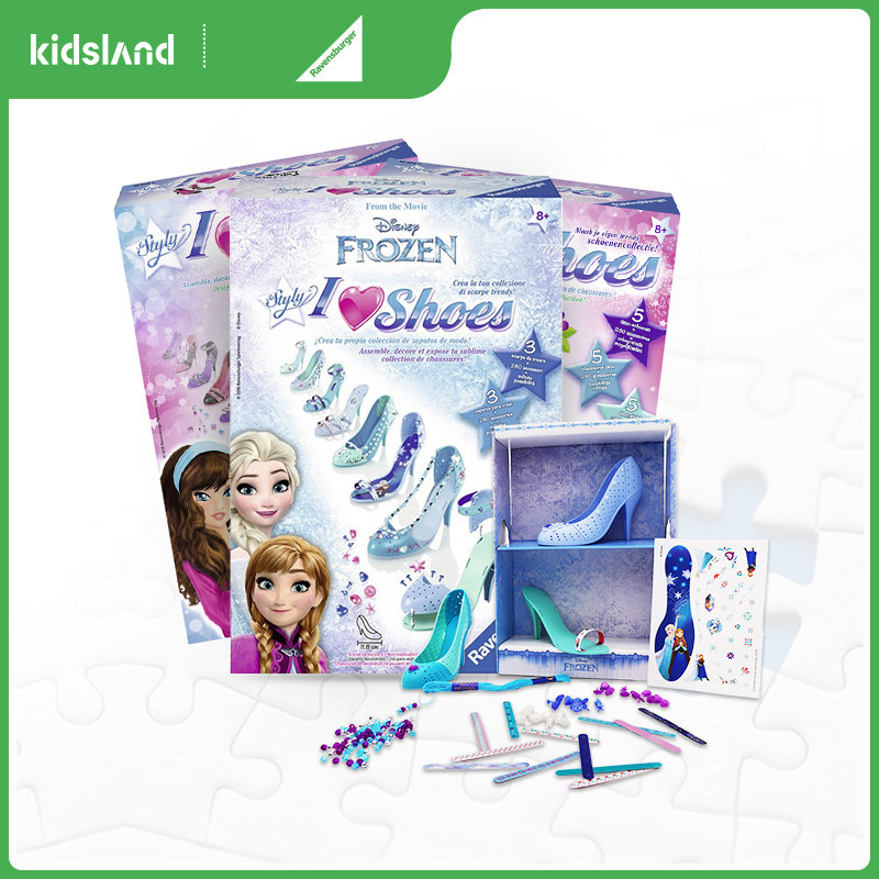 Ravensburger Ruisi 3D three-dimensional puzzle toy DIY theme high heels Beautiful girl toy gift