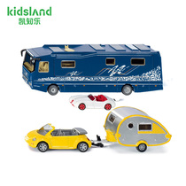 SIKU Shigao boutique farm pendant series RV Alloy car model Oil tank dump trailer toy