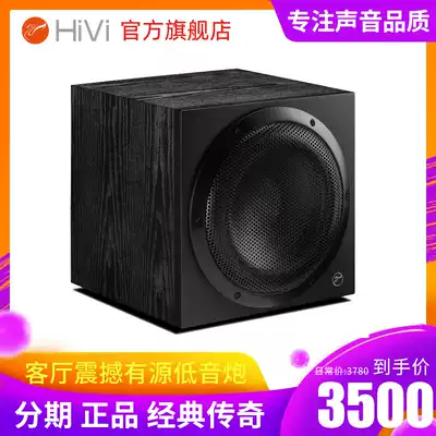 HiVi Whiteway subwoofer home theater Active Subwoofer home audio 10-inch wooden speaker