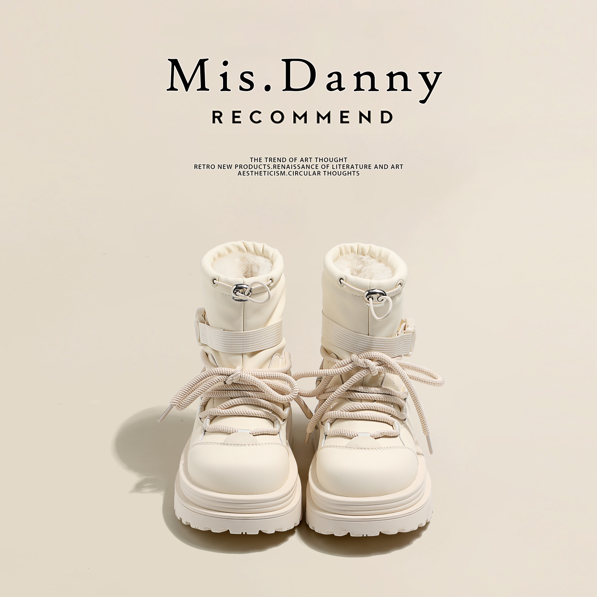 Сбежать с любовью/ водонепроницаемые зимние ботинки с нескользящей подошвой; женские бархатные ботинки; женская осенне-зимняя обувь из плотного хлопка; полусапожки Martin на толстой подошве