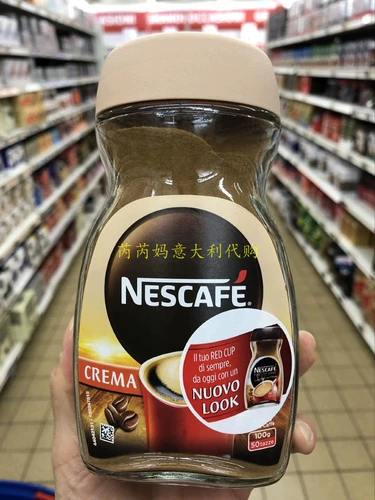 Итальянский купил Nescafe Red Cup Crema nestlé Red Cup Cream Coffe
