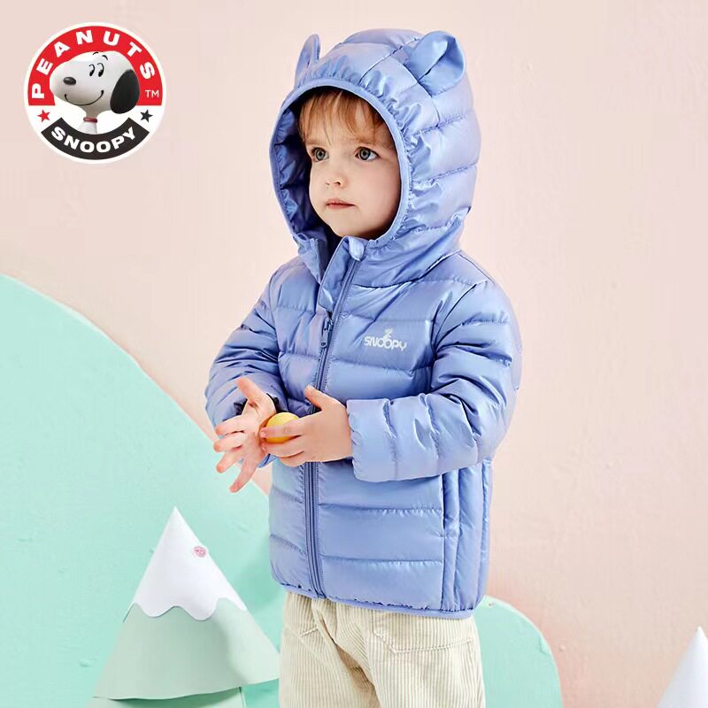 Snoopy Children's Cotton Cotton Cotton Cotton Cotton Cotton Cotton Cotton Handle-free Cotton-Clothing Cotton-Free Coat