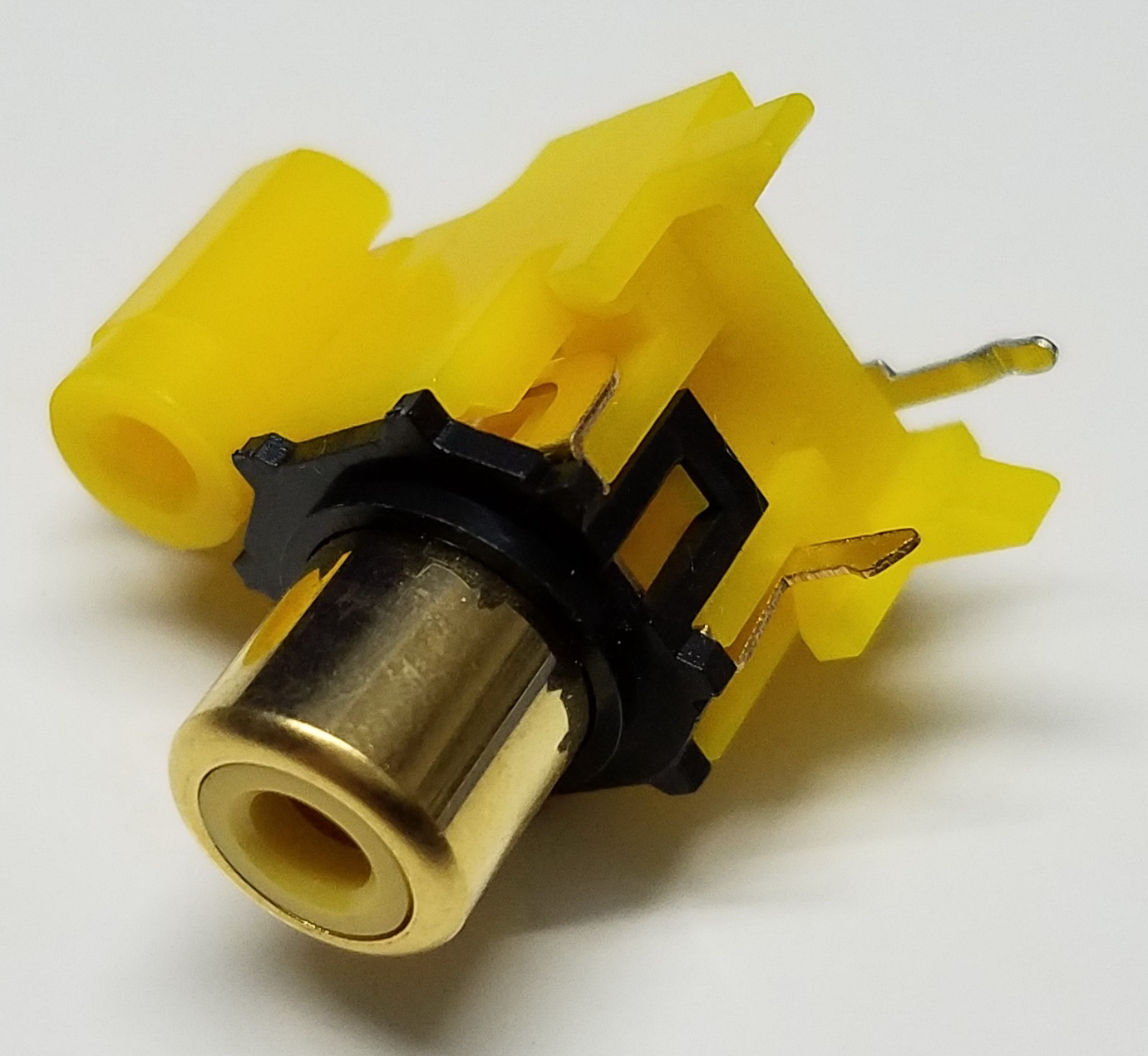 Brand new CS booking RCA108 gold plated single RCA lotus socket signal input seat coaxial seat