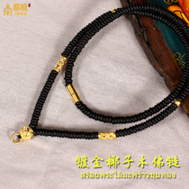 Taijing Thai Buddha Amulet 15 Years Old Shop Thai Natural Coconut Wood Buddha Chain Coconut Shell Buddha Chain