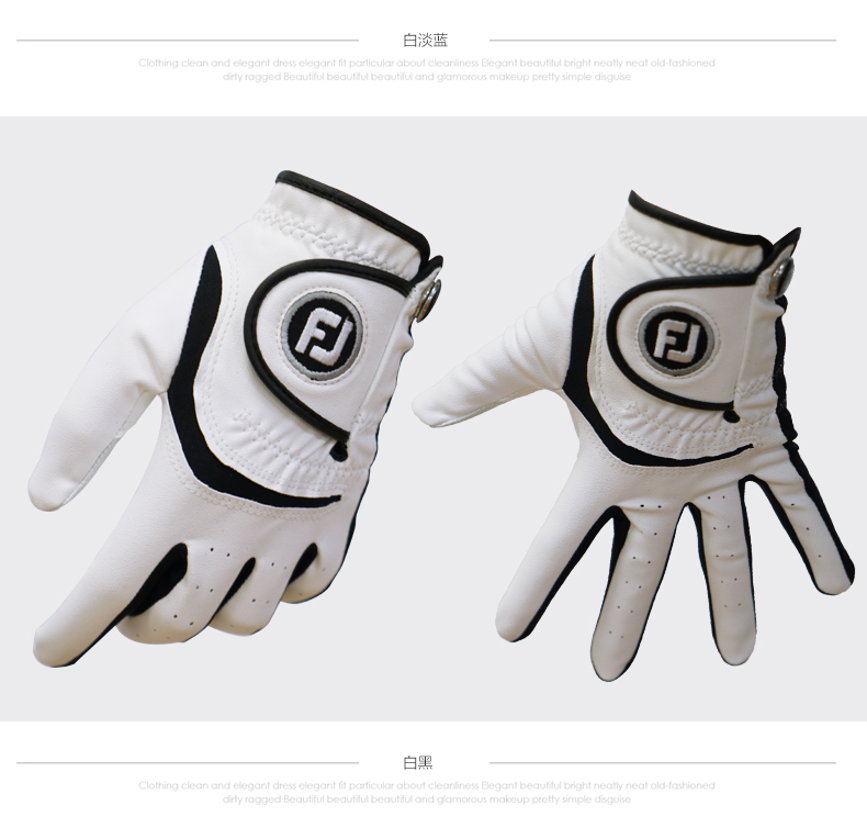 Găng tay Golf FootJoy Da cừu FJ Găng tay trẻ em Thực hành thoáng khí Màu sắc mặc ngẫu nhiên 	bộ môn đánh golf	