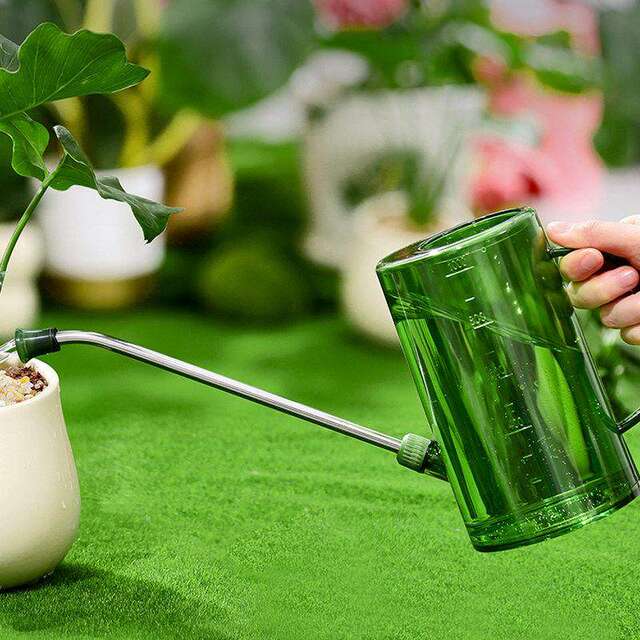 German Watering Can for Flowers, Long Spout, Stainless Steel, Large Capacity, Thickened, Gardening, Succulent Watering Can, Vegetable Watering Spray Bottle