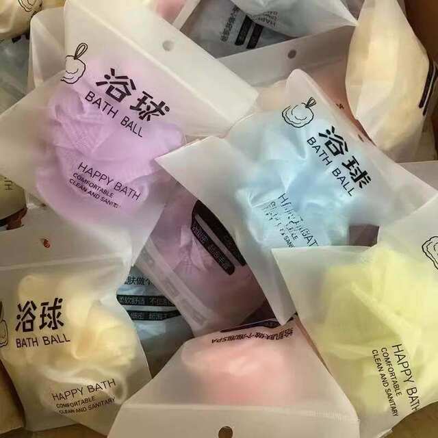 10 Bath Flowers, 20g, Small Size, Individually Packaged, for Guest Use, Cleaning, Travel, Hotel, Disposable Bath Balls for Business Trips