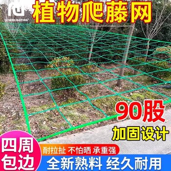 Plant Climbing Net for Vegetable Garden, Cucumber Trellis, Passion Fruit Wall-Mounted Balcony Climbing Grid Support, Loofah Trellis Net