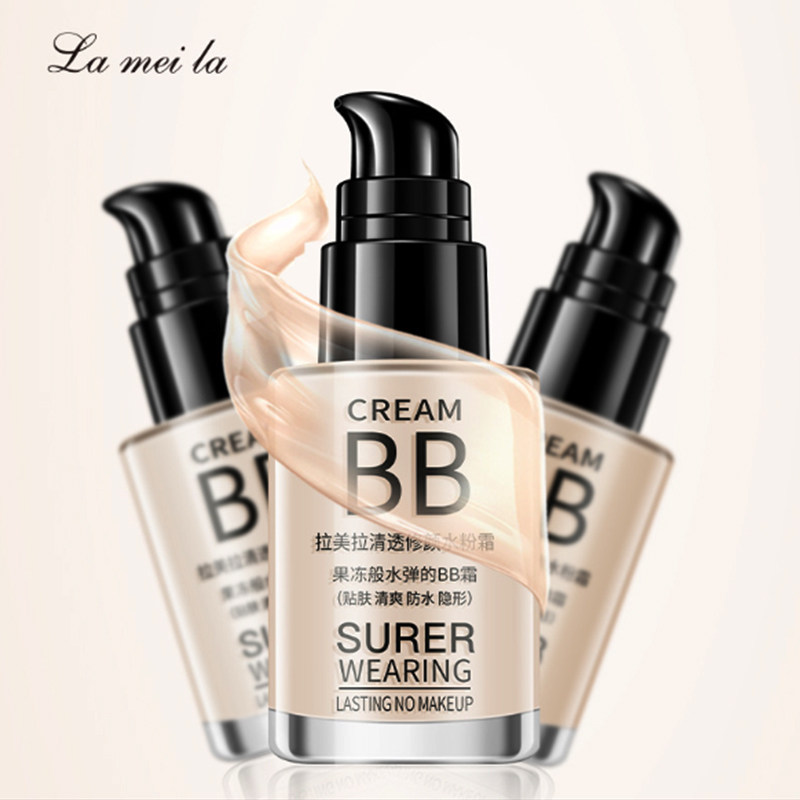 Lamela liquid foundation moisturizing concealer strong oil control nude makeup lasting student makeup artist special BB cream special offer