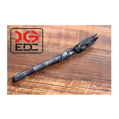 BOC знает вилку с бамбуковым горшками, а цикада и крышка цикады, бронзовые чайные аксессуары - это чистая бронзовая чайная посуда кунг -фу