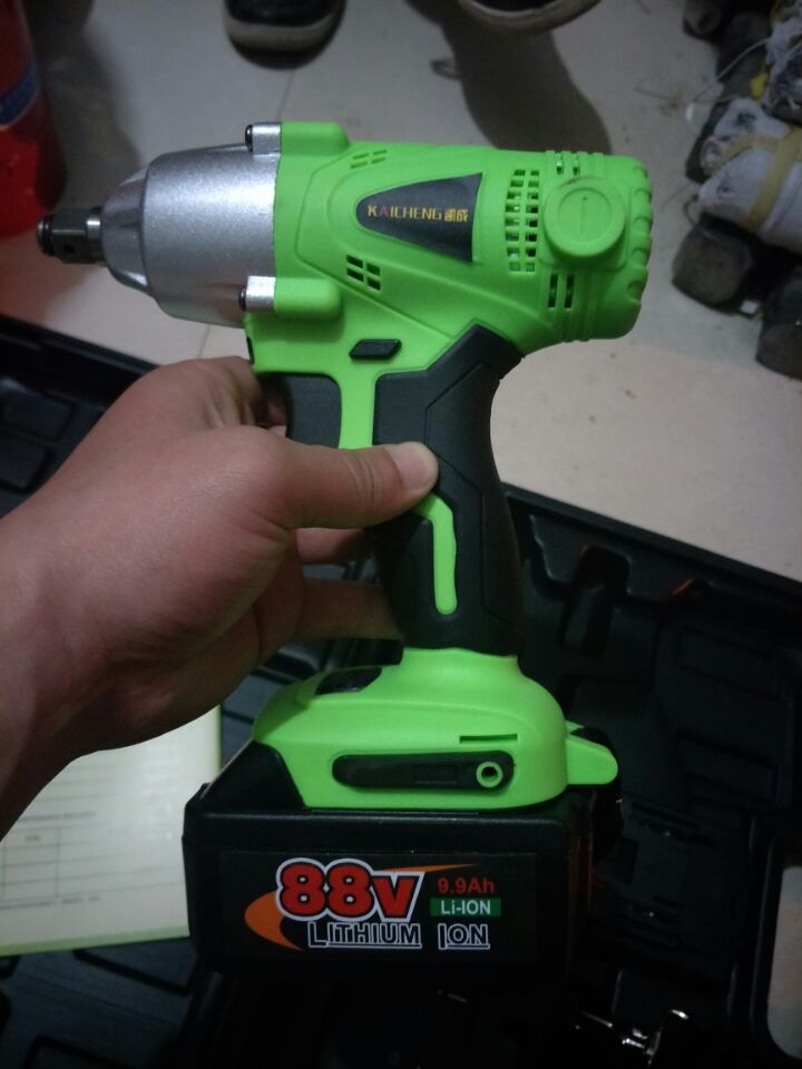 Kaicheng 88V electric screwdriver Lithium battery charging wrench Multi-function impact shelf worker woodworking sleeve pneumatic wrench