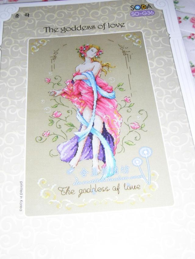 Korea SODA cross stitch original drawing DMC embroidery thread kit SO-G36 Eros